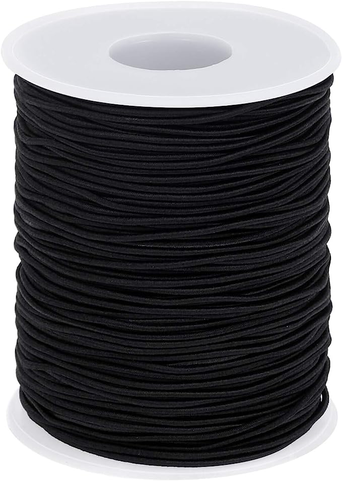photo of black elastic string for taylor swift bracelets