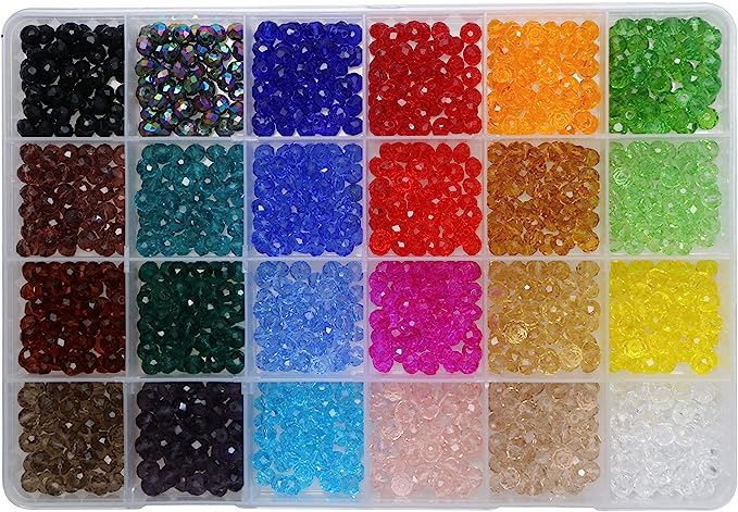 photo of crystal glass beads